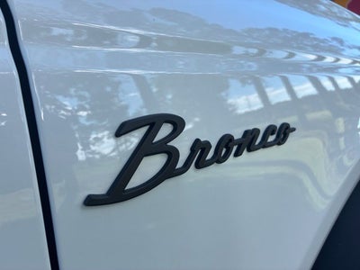 2026 Ford Bronco Big Bend Matte Black Package