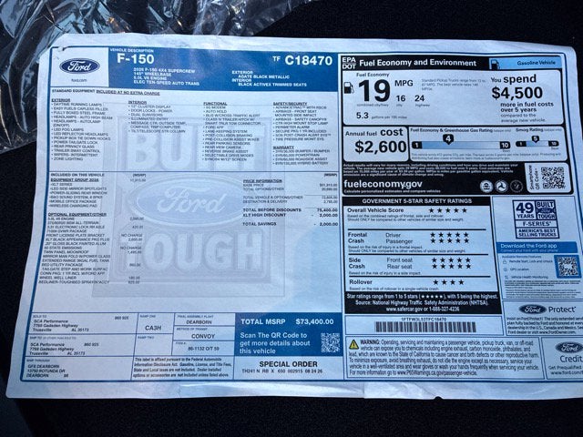 2026 Ford F-150 XLT BLACK WIDOW