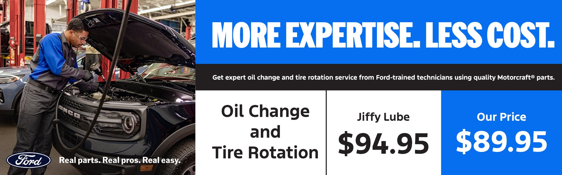 Oil change and tire rotation