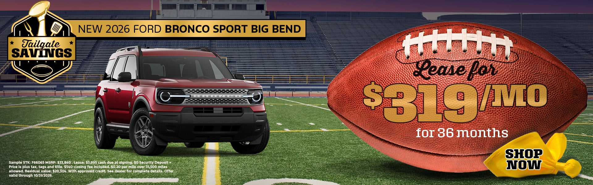 New 2026 Ford Bronco Sport Big Bend